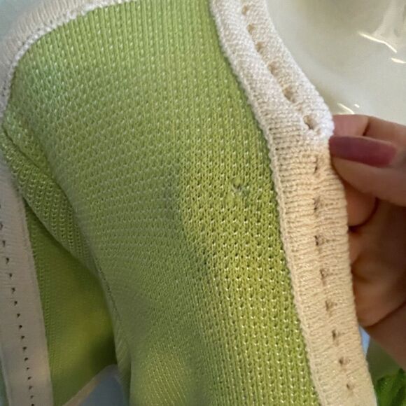 ST. JOHN Collection by Marie Gray open front knit cardigan with tie - Picture 8 of 8